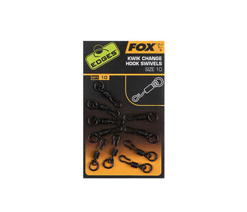 FOX Kwik Change Hook Swivels (10stuks)