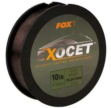 FOX Exocet Mono Trans Khaki - Nylon Karperlijn (1000m)