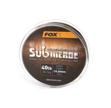 FOX FOX Submerge Sinking Braided Mainline Dark Camo 300m