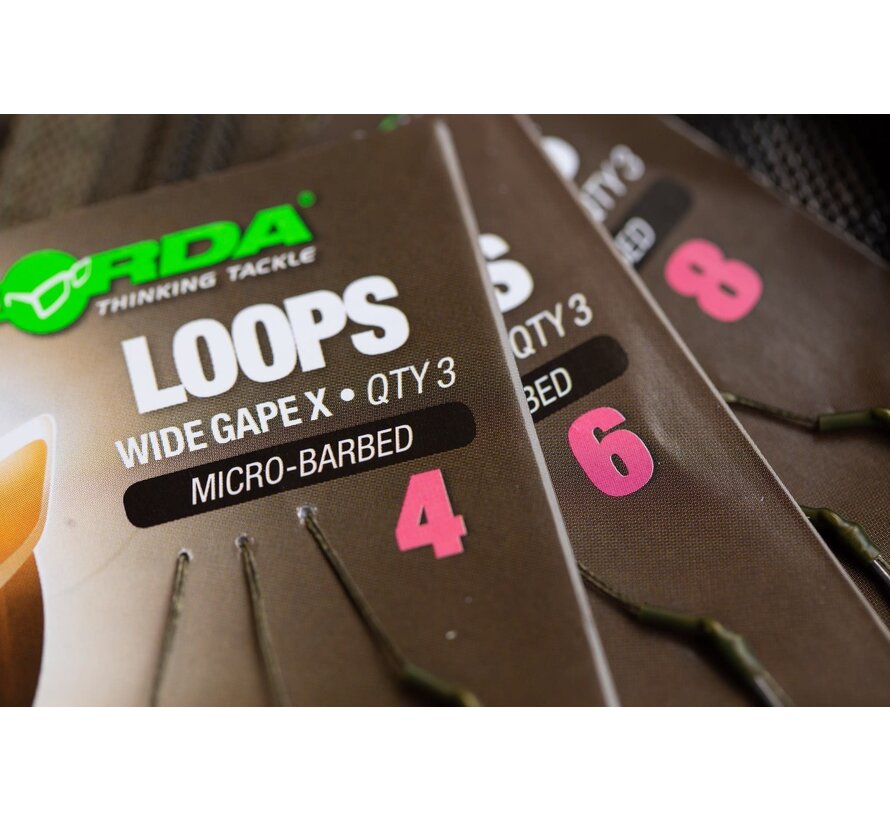 Loop Rigs Df Wide Gape X 18Lb (3stuks)