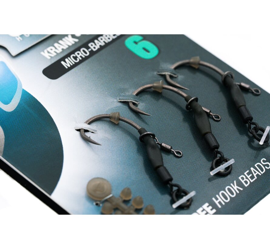 Spinner Hook Sections Krank (3stuks)