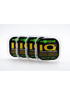 KORDA IQ Extra Soft Fluorocarbon Hooklink (20m)