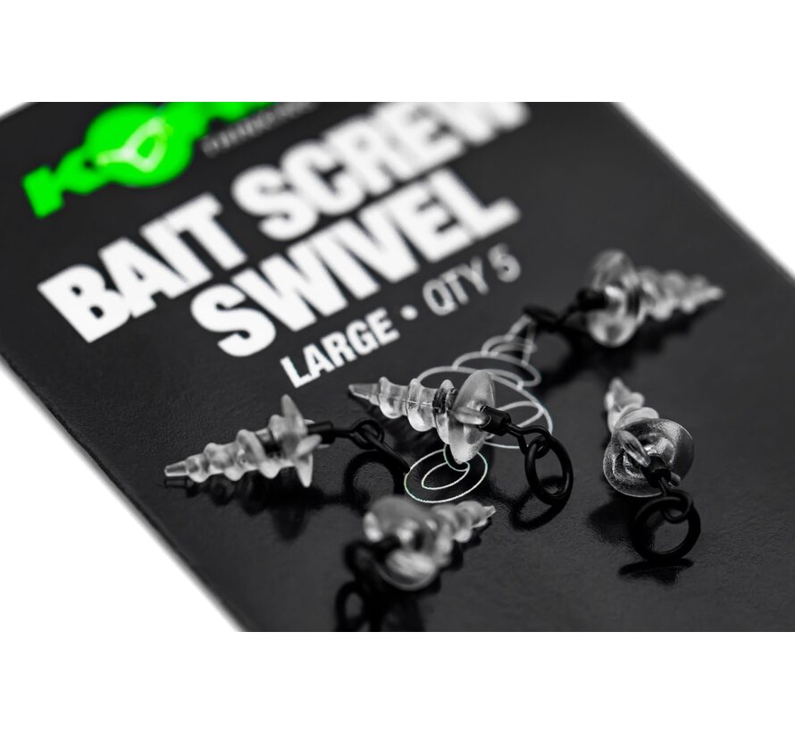 Micro Ring Swivel Bait Screw (5stuks)