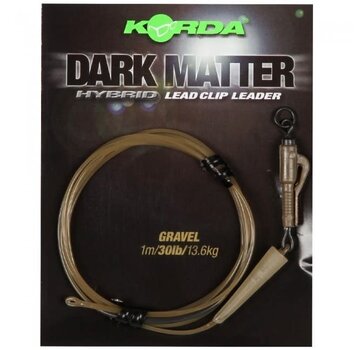 KORDA KORDA Dark Matter Leader Hybrid Clip 40lb