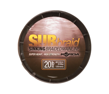 KORDA Sub Braid - Gevlochten Karperlijn (1200m)