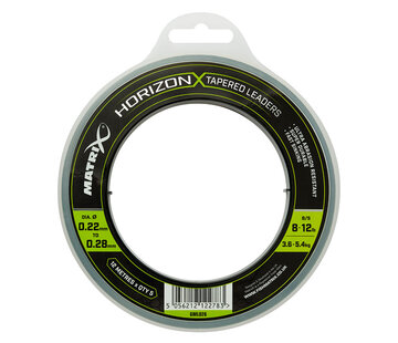 MATRIX Horizon X Tapered Shock Leader - Feeder Voorslag (5stuks)