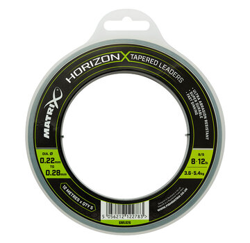 MATRIX Horizon X Tapered Shock Leader - Feeder Voorslag (5stuks)
