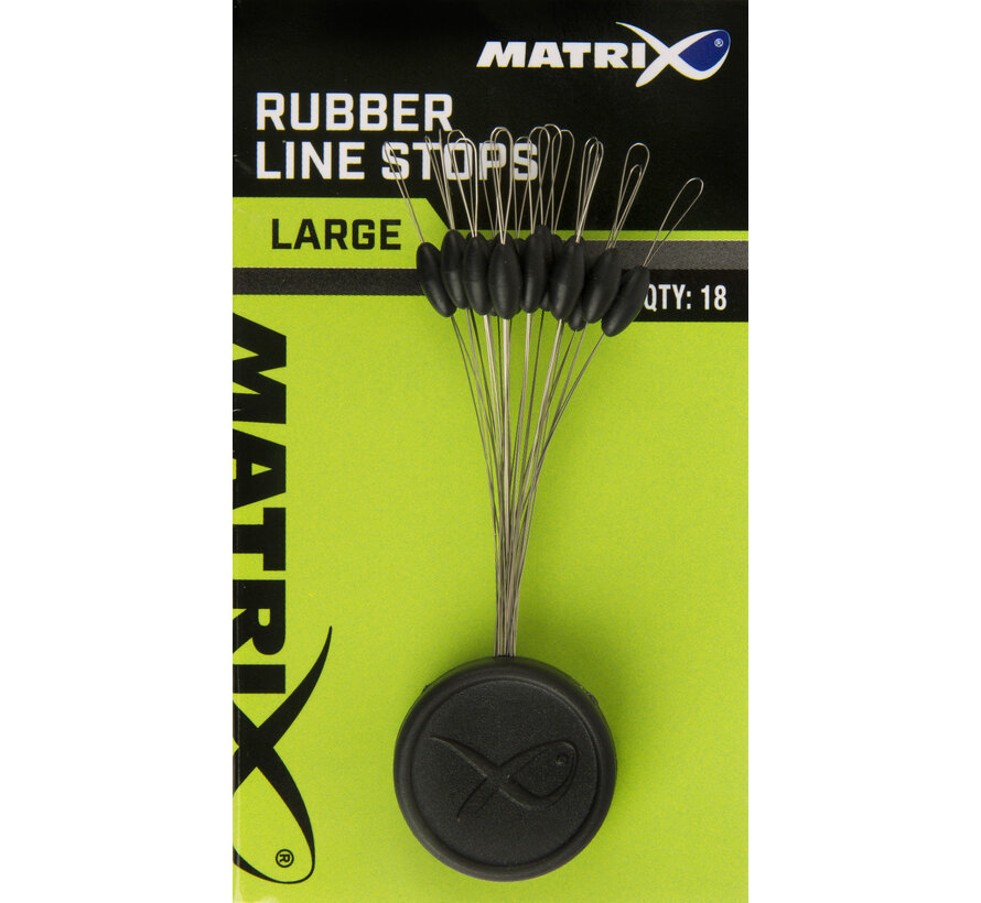 Rubber Line Stops (18stuks)