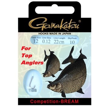 GAMAKATSU Booklet Bream Com 1100B 22cm (10stuks)
