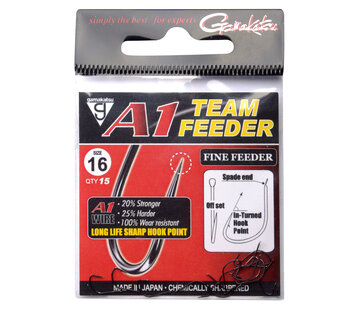 GAMAKATSU A1 Team Feeder Hooks Fine Feeder (15stuks)