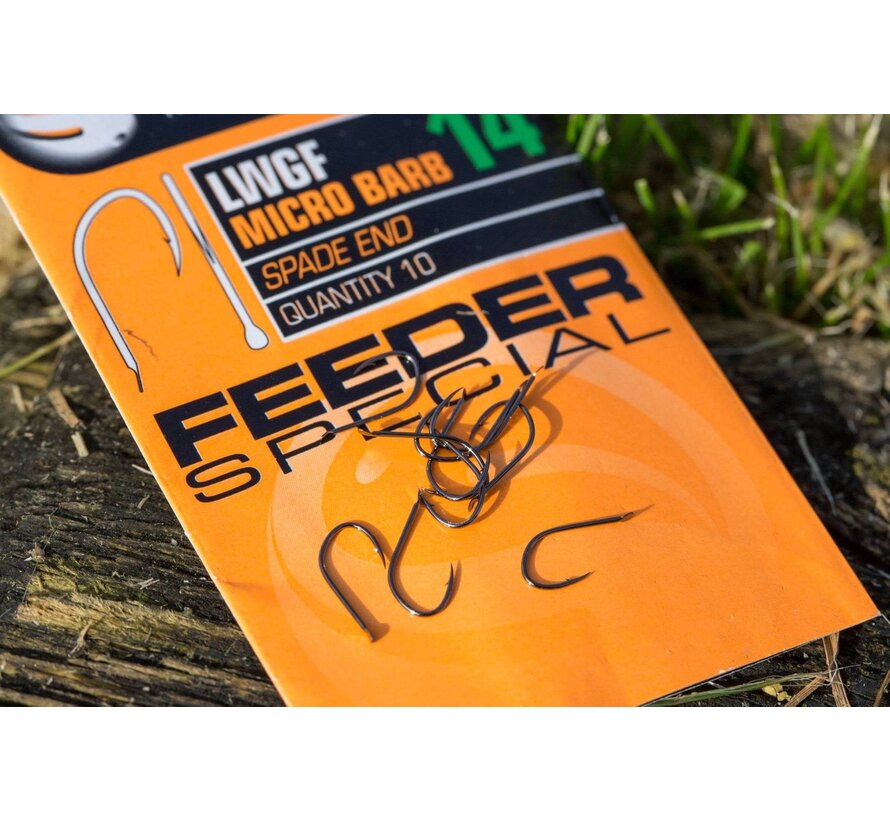 Feeder Special Hook (Barbed/Spade End) (10stuks)