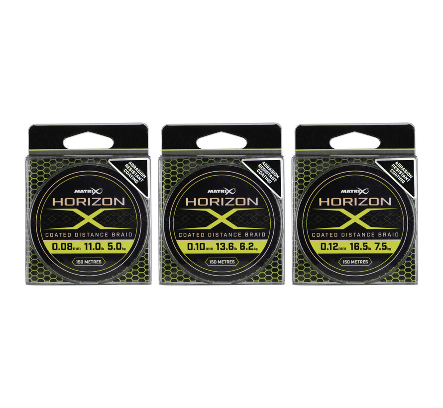 Horizon Coated Distance Braid (150m)