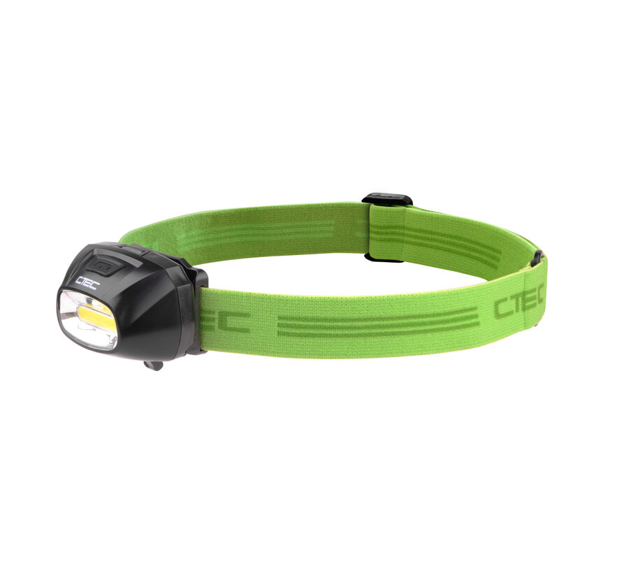 HEADLAMP COB LED 210 LUMENS