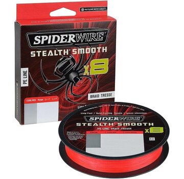 SPIDERWIRE SPIDERWIRE Stealth Smooth 8 150M Code Red