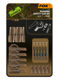 FOX Edges Camo Running Safety Clip Kit (5stuks)