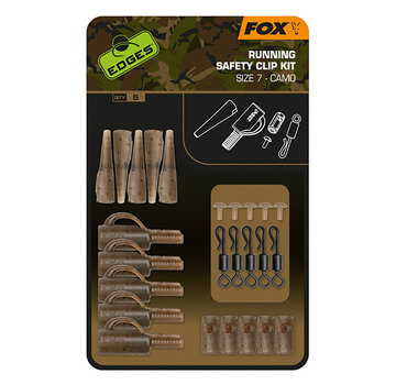 FOX Edges Camo Running Safety Clip Kit (5stuks)