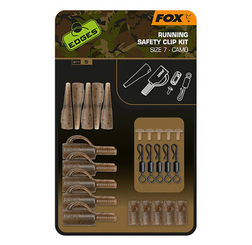 FOX FOX Edges Camo Running Safety Clip Kit