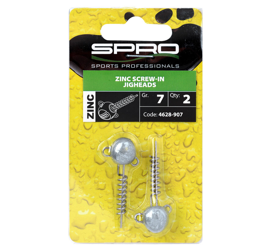 Zinc Screw-in (2stuks)