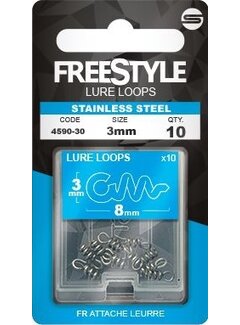 SPRO FREESTYLE SPRO FREESTYLE RELOAD STAINLESS LURE LOOP 5MM