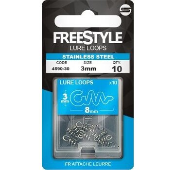 SPRO FREESTYLE SPRO FREESTYLE RELOAD STAINLESS LURE LOOP 5MM