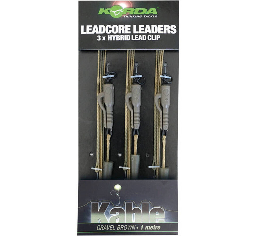 Leadcore leader Hybrid Lead Clip Ring Swivel