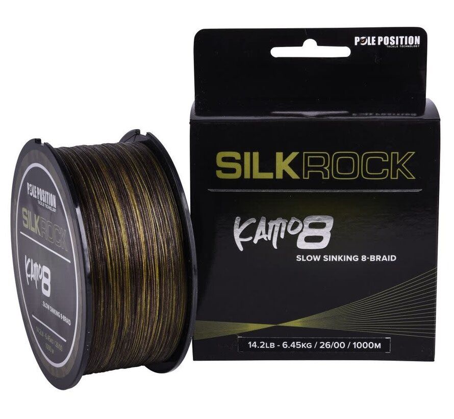 Silkrock Kamo8 - Gevlochten Karperlijn (1000m)