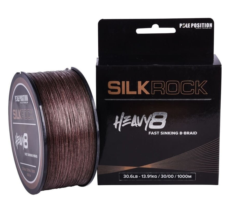 Silkrock Heavy8 - Gevlochten Karperlijn (1000m)