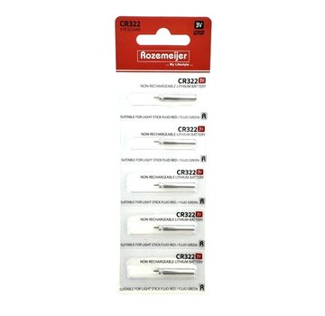 ROZEMEIJER Lithium Battery Pack 5stuks Cr322 (Niet Oplaadbaar)