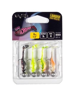 FOX RAGE Micro Fry Mixed UV Cp Loaded  (4cm) (3gr)
