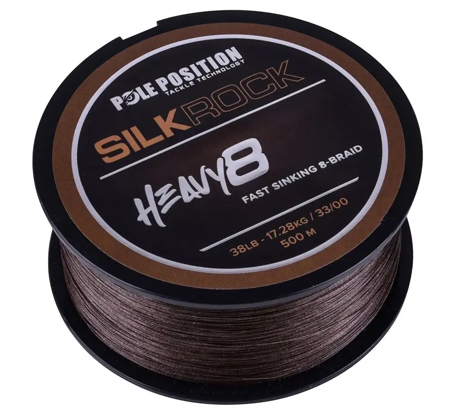 Silkrock Heavy8 - Gevlochten Karperlijn (1000m)