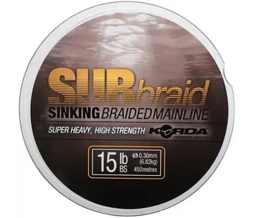 KORDA Sub Braid - Gevlochten Karperlijn (450m)