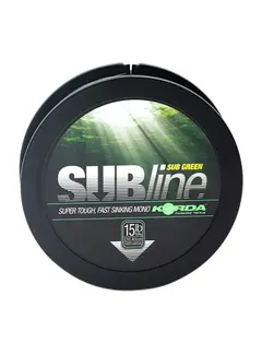 KORDA Subline Green - Nylon Kaperlijn (1000m)
