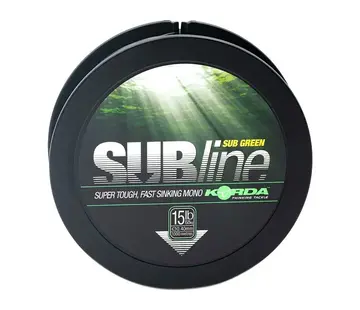 KORDA Subline Green - Nylon Kaperlijn (1000m)