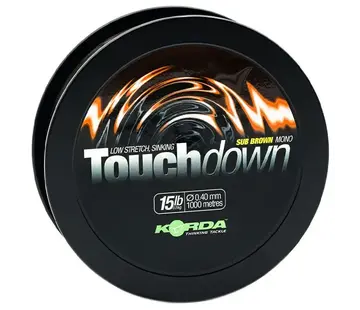 KORDA Touchdown Brown - Nylon Kaperlijn (1000m)