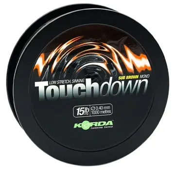 KORDA Touchdown Brown - Nylon Kaperlijn (1000m)