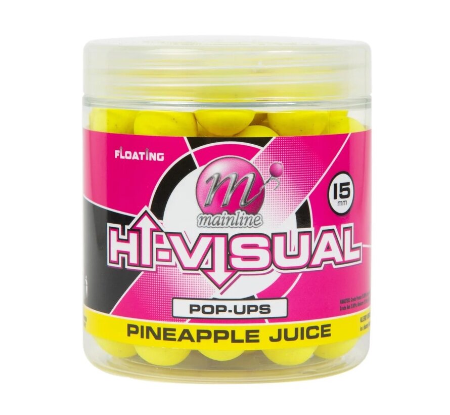 High Visual Pop-Ups Yellow Pineapple Juice