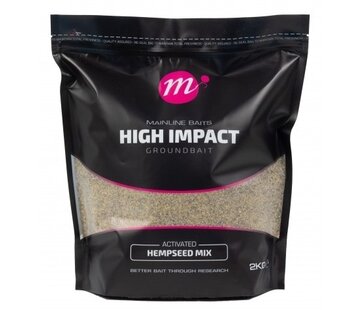 MAINLINE High Impact Groundbait Active Hemp Mix (2kg)