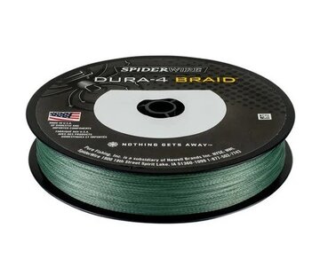 SPIDERWIRE Dura4 Braid Green - Gevlochten Lijn (150m)