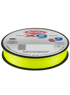 BERKLEY X9 Fluro Green - Gevlochten Lijn (150m)