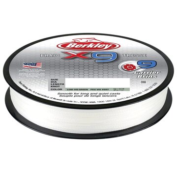 BERKLEY X9 Crystal - Gevlochten Lijn (150m)