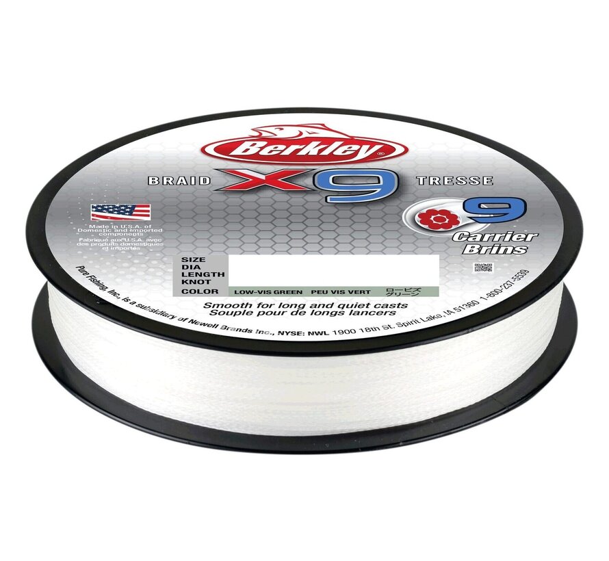 X9 Crystal - Gevlochten Lijn (150m)