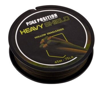 POLE POSITION  Heavy Shield Hollow Core Leader - Karper Voorslag (45m)
