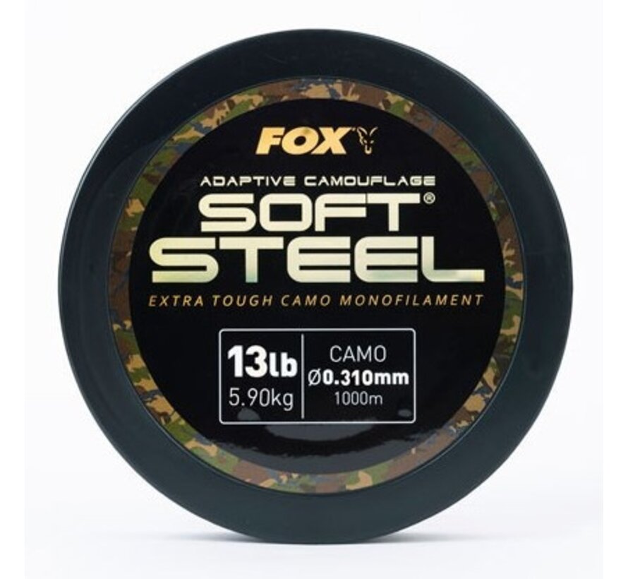 Adaptive Camouflage Soft Steel - Nylon Karperlijn (1000m)