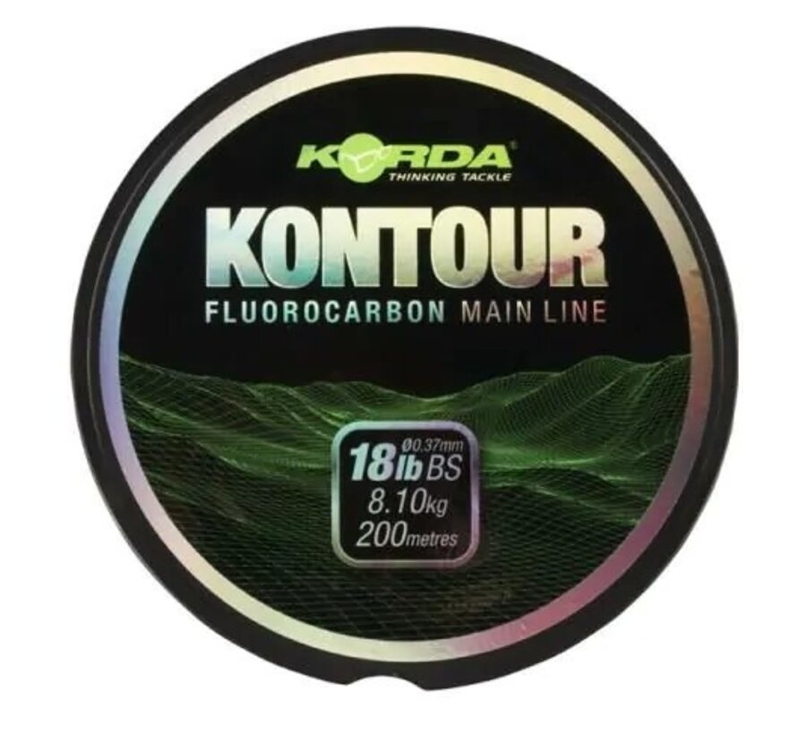 Kontour Fluorocarbon - Karper Fluorocarbon Lijn (200m)