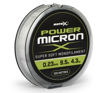 MATRIX Power Micron X - Nylon Witvislijn (100m)