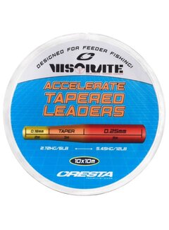CRESTA Visorate Acc Tapered Leader - Feeder Voorslag (10stuks)