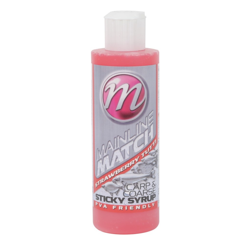 Sticky Note Syrup MAINLINE Match Sticky Syrup Strawberry Tutti (250ml) - Sportvisgigant