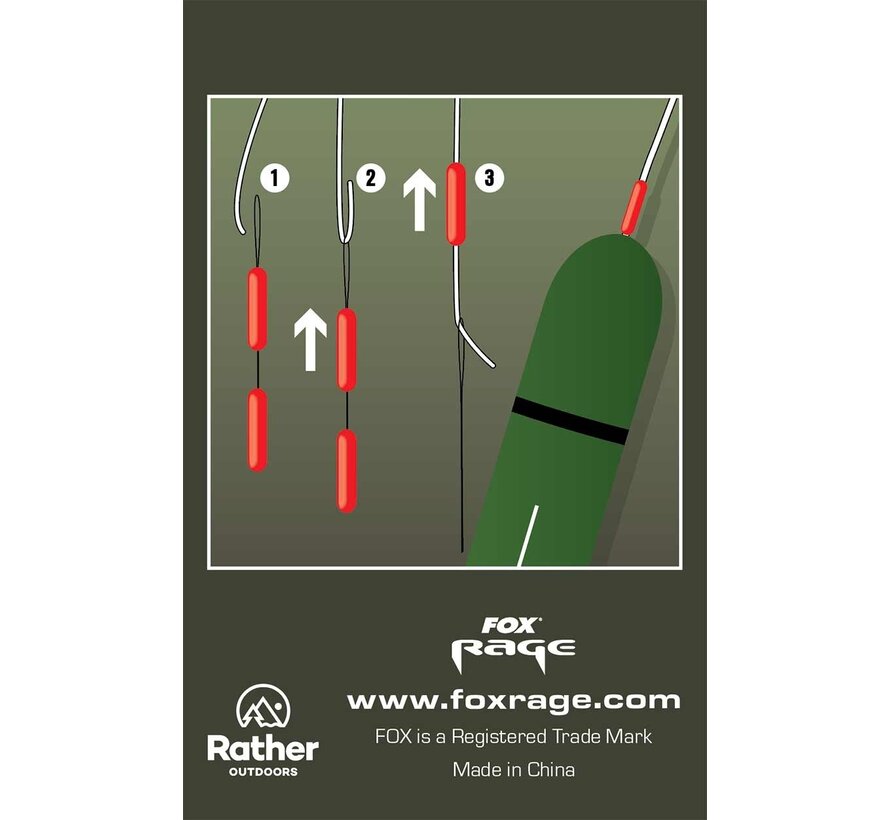 Float Stops Red (20stuks)