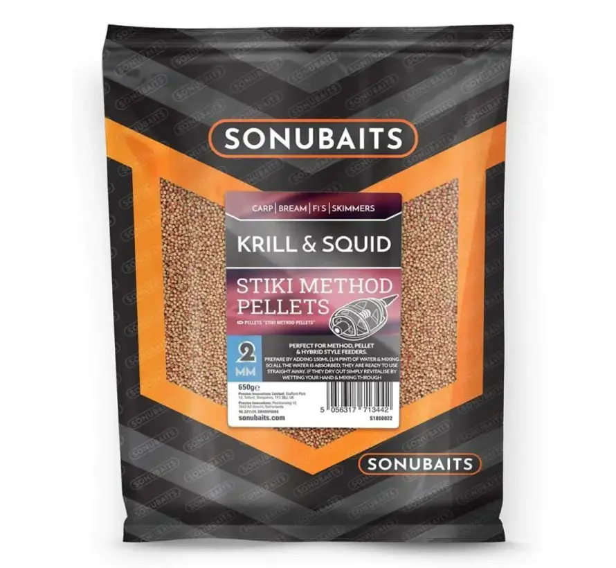 Method Pellet Stiki Krill & Squid 2Mm (650gr)