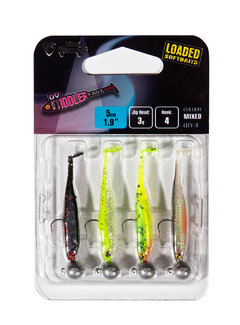 FOX RAGE Micro Tiddler Fast Loaded softbaits
